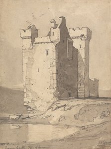 Loch Ranza Castle, Isle of Arran, Scotland by John Sell Cotman